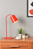 Living District LD2366RED Leroy 1 light red table lamp