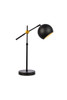 Living District LD2363BK Forrester 1 light black table lamp