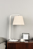 Living District LD2367WH Tomlinson 1 light white table lamp