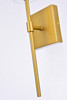 Living District LD2361BR Elsreth 1 light brass wall sconce