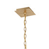 CRYSTORAMA 336-GA Capri 5 Light Antique Gold Chandelier