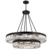 CRYSTORAMA ALI-B2026-CZ Alister 26 Light Charcoal Bronze Chandelier