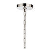 CRYSTORAMA DEV-B8004-PN Libby Langdon for Crystorama Devon 4 Light Polished Nickel Lantern