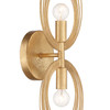 CRYSTORAMA DOR-B7722-RG Doral 2 Light Renaissance Gold Wall Mount