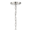 CRYSTORAMA ELL-B3006-PN Libby Langdon for Crystorama Elliot 6 Light Polished Nickel Chandelier