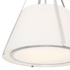 CRYSTORAMA FUL-904-PN Fulton 3 Light Polished Nickel Pendant