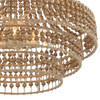 CRYSTORAMA SIL-B6006-BS Silas 6 Light Burnished Silver Chandelier