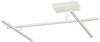 ACCESS LIGHTING 63078LEDD-MWH/ACR Adjustable LED Semi-Flush, Track Matte White
