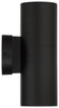 ACCESS LIGHTING 20149LEDDMGLP-BL 2 Light Outdoor Wall Mount Black