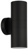 ACCESS LIGHTING 20149LEDDMGLP-BL 2 Light Outdoor Wall Mount Black