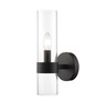 Z-LITE 4008-1S-MB 1 Light Wall Sconce ,Matte Black