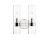 Z-LITE 4008-2S-PN 2 Light Wall Sconce ,Polished Nickel