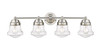 Z-LITE 736-4V-BN 4 Light Vanity ,Brushed Nickel