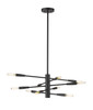 Z-LITE 737-10MB 10 Light Chandelier ,Matte Black