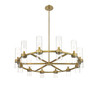 Z-LITE 4008-12RB 12 Light Chandelier ,Rubbed Brass