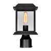 CWI LIGHTING 0409PT6-1-101 Blackbridge 1 Light Outdoor Black Lantern Head