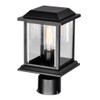 CWI LIGHTING 0409PT6-1-101 Blackbridge 1 Light Outdoor Black Lantern Head