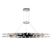 CWI LIGHTING 1170P39-15-613 15 Light Chandelier with Polished Nickle finish