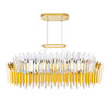CWI LIGHTING 1247P39-20-602-O 20 Light Chandelier with Satin Gold finish