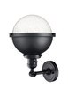 INNOVATIONS LIGHTING 203SW-BK-HFS-84-BK Hampden Sconce