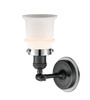 INNOVATIONS LIGHTING 203BK-BPPC-HRPC-G181S 1 Light Mixed Metals Sconce INNOVATIONS LIGHTING 203BK-BPPC-HRPC-G181S 1 Light Mixed Metals Sconce