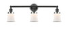 INNOVATIONS LIGHTING 205BK-BPPC-HRPC-G181S 3 Light Bath Vanity Light