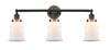 INNOVATIONS LIGHTING 205BK-BPAC-HRAC-G181 Canton 3 Light Bath Vanity Light