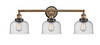 INNOVATIONS LIGHTING 205BB-BPBK-HRBK-G74 Bell 3 Light Bath Vanity Light
