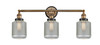 INNOVATIONS LIGHTING 205BB-BPBK-HRBK-G262 Stanton 3 Light Bath Vanity Light