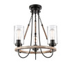 INNOVATIONS LIGHTING 442-3CR-BK-G4422 Paladin Mini Chandelier