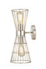 Z-LITE 6015-2S-PN 2 Light Wall Sconce,Polished Nickel