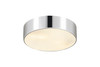 Z-LITE 2302F4-CH 4 Light Flush Mount,Chrome