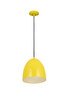 Z-LITE 6012P9-YEL 1 Light Pendant,Yellow