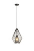 Z-LITE 442MP12-BP 1 Light Mini Pendant,Plated Bronze