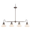 ELK LIGHTING 08057-AP CENTENNIAL PARK 4-LIGHT LINEAR in ANTIQUE PEWTER