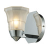 ELK LIGHTING 11390/1 Deco 1-Light Bath Light in Polished Chrome