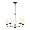 THOMAS LIGHTING CN310521 5L Chandelier in ORB