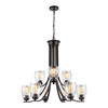 THOMAS LIGHTING CN320921 9L Chandelier in ORB