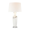 ELK HOME S0019-8041 Abilene glass table lamp in White