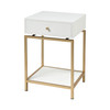 ELK HOME 3169-143 Clancy Accent Table in White