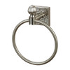 ELK HOME 131-009 TOWEL RING IN BRUSHED STEEL