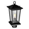 CWI LIGHTING 0413PT8-1-101 Leawood 1 Light Black Outdoor Lantern Head