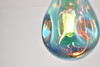 BETHEL INTERNATIONAL DLS49P8B 1-Light Pendant Black & Blue