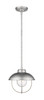 Z-LITE 590P-GV 1 Light Outdoor Pendant, Galvanized