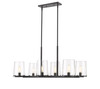 Z-LITE 3032-6L-MB 6 Light Chandelier, Matte Black