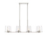 Z-LITE 3032-8L-PN 8 Light Chandelier, Polished Nickel