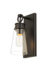 Z-LITE 2300-1SS-MB 1 Light Wall Sconce, Matte Black