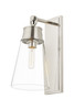 Z-LITE 2300-1SL-PN 1 Light Wall Sconce, Polished Nickel Z-LITE 2300-1SL-PN 1 Light Wall Sconce, Polished Nickel