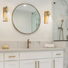 Z-LITE 2300-1SL-RB 1 Light Wall Sconce, Rubbed Brass