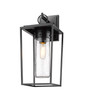 Z-LITE 594M-BK 1 Light Outdoor Wall Sconce, Black